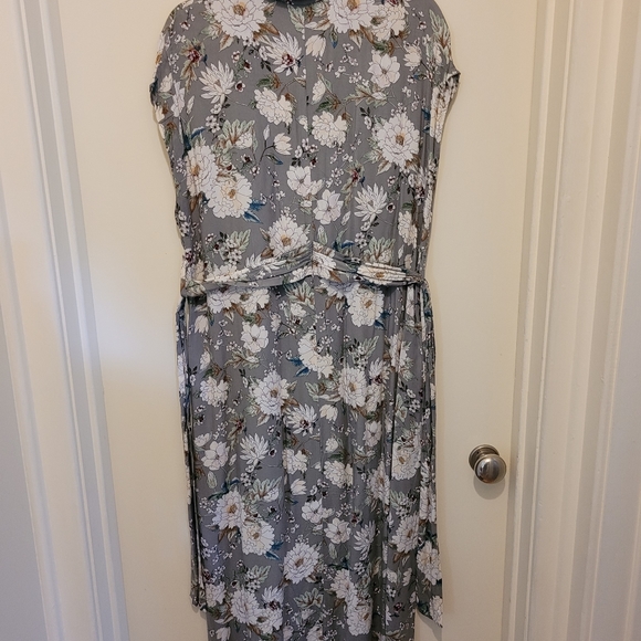 Zara button up tie waist maxi dress - Picture 5 of 6